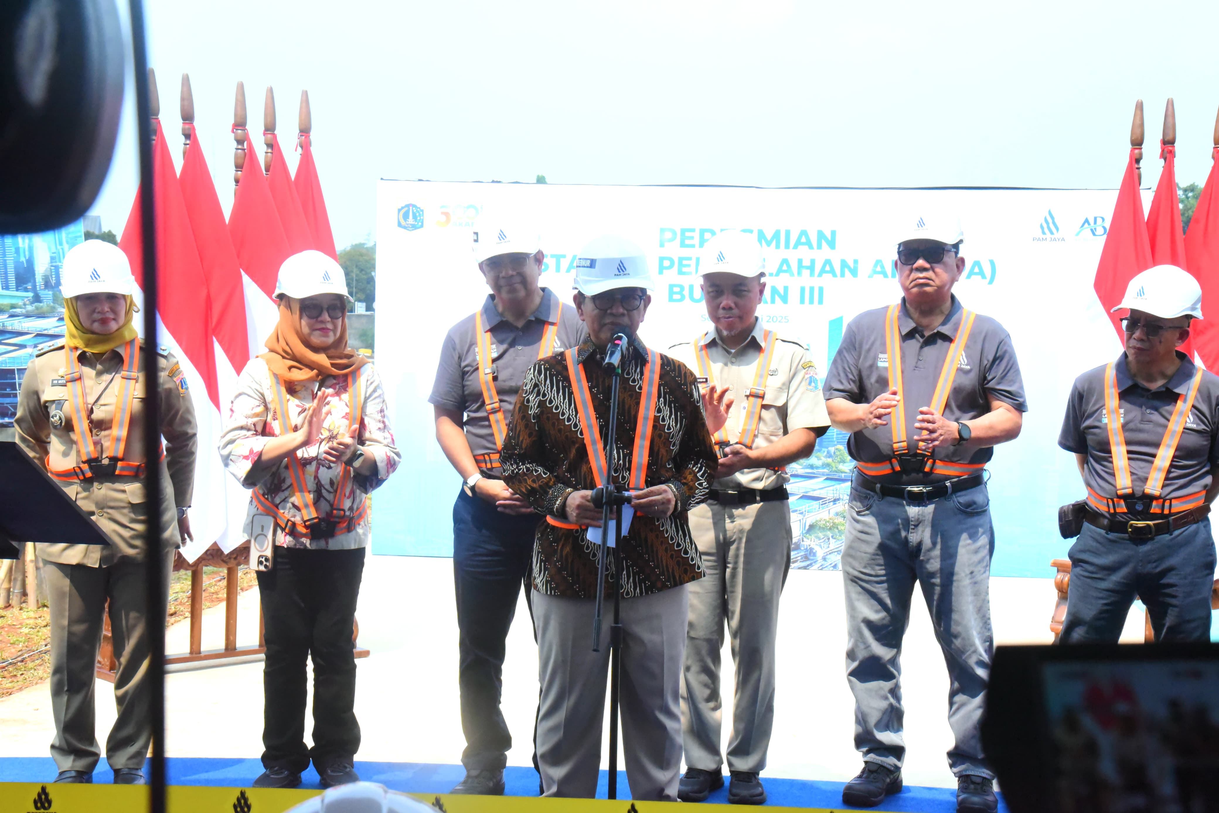 Gubernur DKI Resmikan IPA Buaran III PAM Jaya, Wujud Komitmen Penuhi Kebutuhan Air di Jakarta